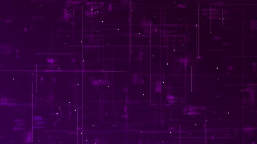 Futuristic Digital Grid Network Background Animation
