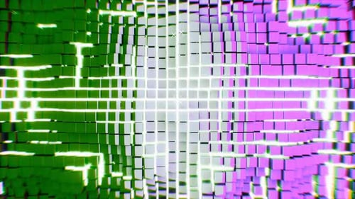 Abstract wave background. Motion seamless pattern. Geometric grid background