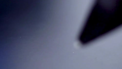 Close Up of Stylus Pen Drawing on Screen