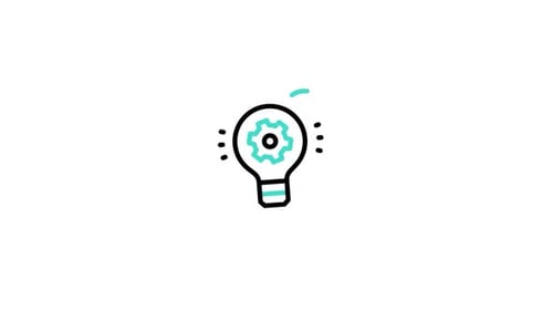 Animiertes Ideensymbol