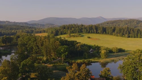 Karkonosze In The Distance