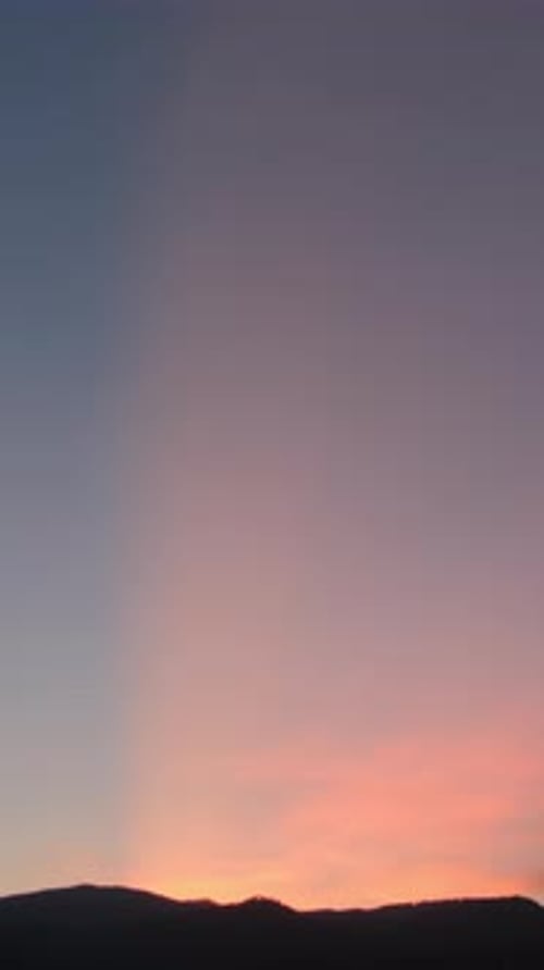 Dramatic Sky and Clouds During Sunset