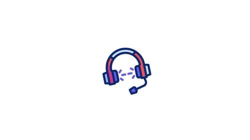 Headphones Animated Icon