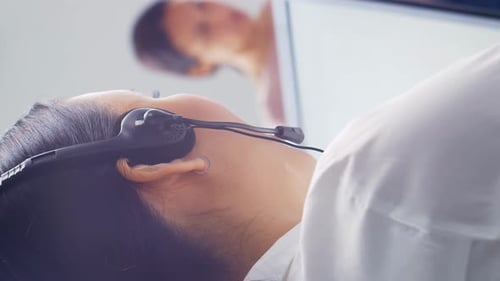Diverse Team of Young Professionals is Working in the Phone Support Office Working Day of Sales