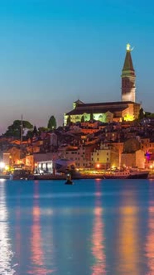 Vertical View Of Croatia Cityscape, Europe