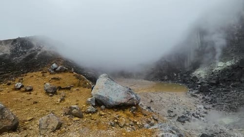 Active Volcano Sibayak