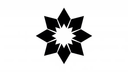 Flower Abstract Alpha Animation