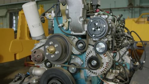 Tractor Explosion Engine