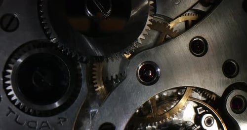 A look into an old pocket watch