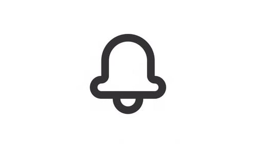 Animated Alarm Line Ui Icon