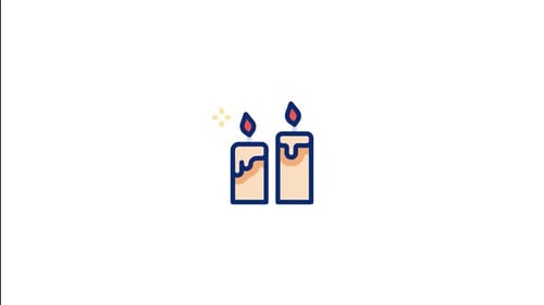 Candle Animated Icon