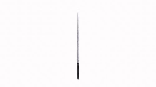 Sleek Modern Sword with Engravings