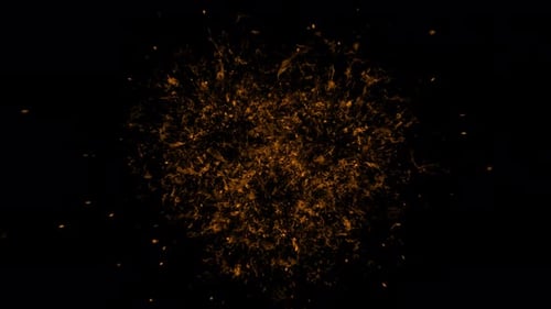 Explosion shockwave effect and divergent wave on a transparent background. Abstract smoke