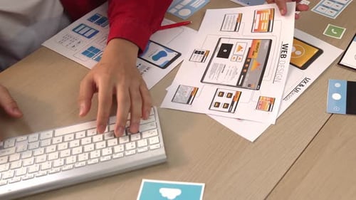 Team Designs App and Website User Interface