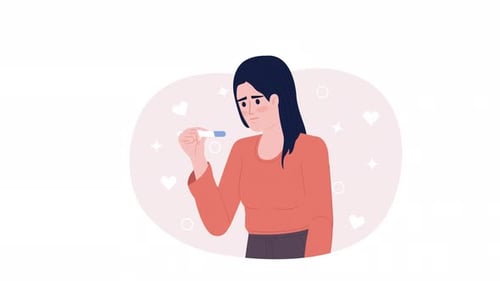 Animated Home Pregnancy Test
