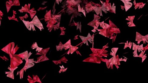 Ribbon Particles Animation V1
