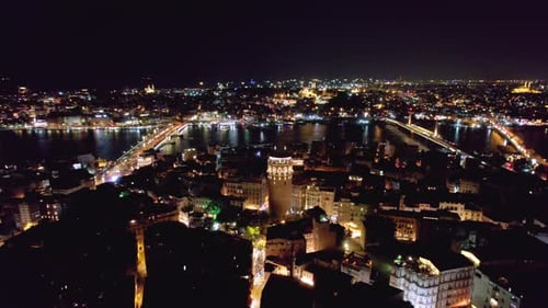 Nacht im Galataturm