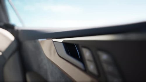 Luxury Car Interior Detail 3D Animation