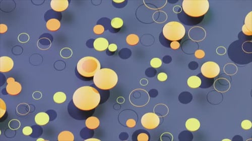 3D Motion design abstract background