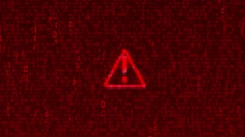 Warning System Hacked Alert System Error Security Hacking Alert Cyber Security System Hack Security