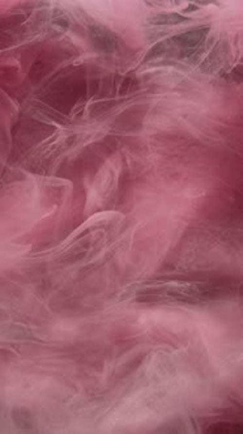 Swirling Pastel Pink Ink Abstract Background