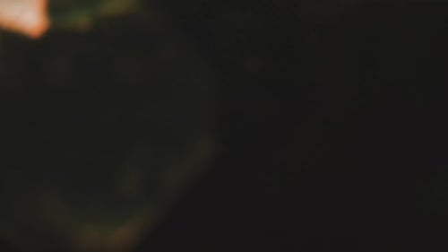 Abstract Light Patterns on a Dark Background