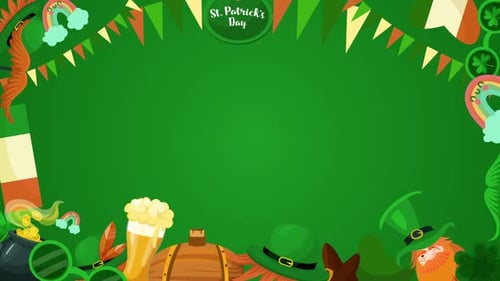 Fond de cadre pour la Saint-Patrick