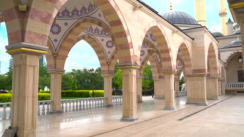 Akhmad Kadyrov Mosque Also Known As The Heart of Chechnya