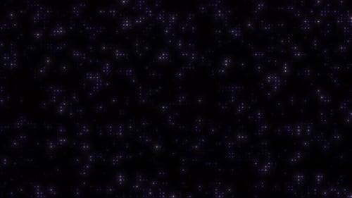 Glowing digital dots