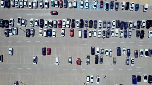 Parking Lot Aerial View
