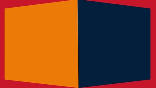 Abstract Geometric Shape Transitions with Rotating Elements