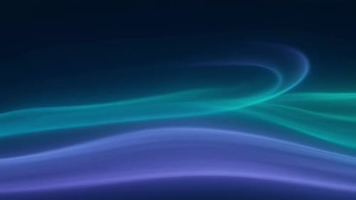 Aurora Like Light Waves