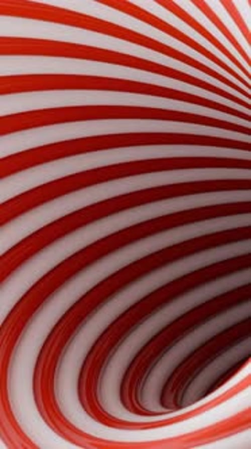 Abstract Colorful Rotating Spiral Stripes Design Optical Illusion in Motion Creating Effect of