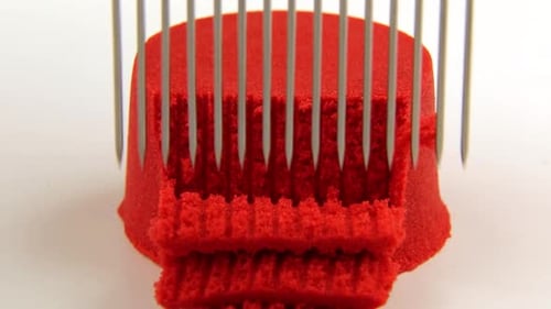 Satisfying Relaxing Kinetic Sand ASMR Pleasant Relaxing Resting State