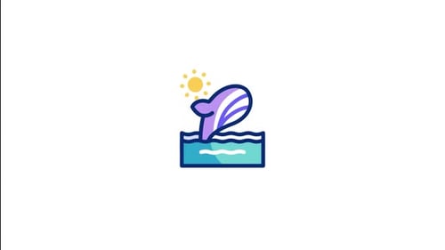 Whale Animated Icon