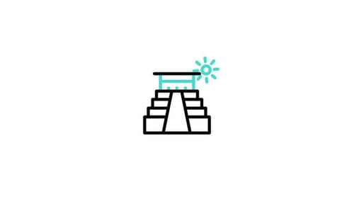 Chichen Itza Animated Icon