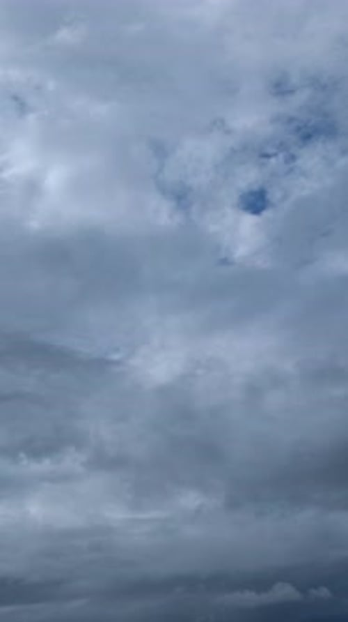 Cloudy Sky Vertical Video