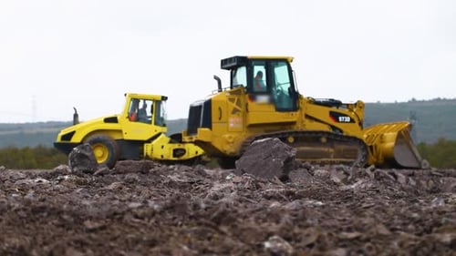 Equipo de maquinaria de construcción