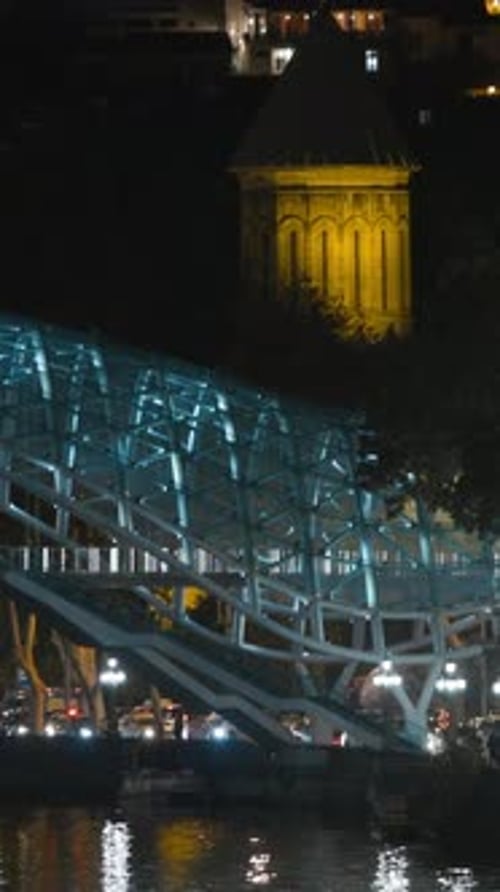 Tbilisi Georgia Bridge Of Peace