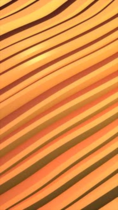 Fluid Wavy Abstract Lines Looping Background