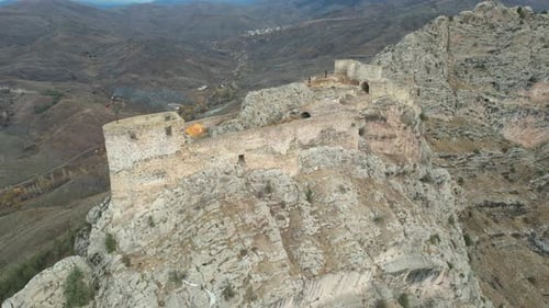 Aerial Medieval Castle