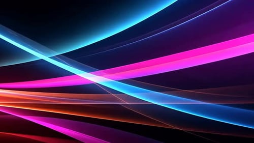 Abstrakte lebendige leuchtende Linien (1)