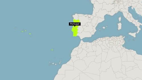 Portugal map