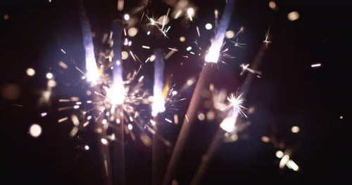 Sparklers Spark in Super . on Phantom Flex