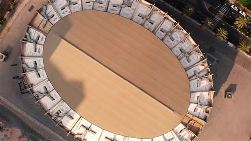 Flying over Old stadium