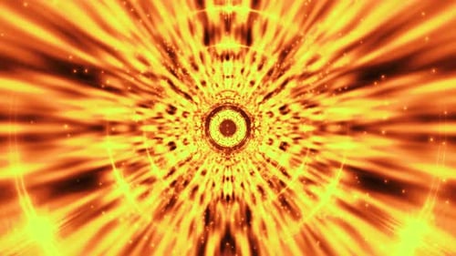 Digital Cyber Tunnel Animation