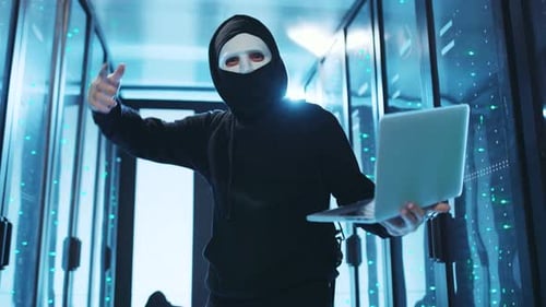 A Cyber Intruder Has Infiltrated the Data Center While Holding a Laptop in Their Possession