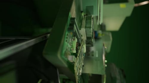 Automated Robotic Arm Assembling Electronic Circuit Board