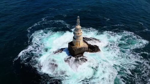 Ahtopol Lighthouse: The power and beauty of nature.