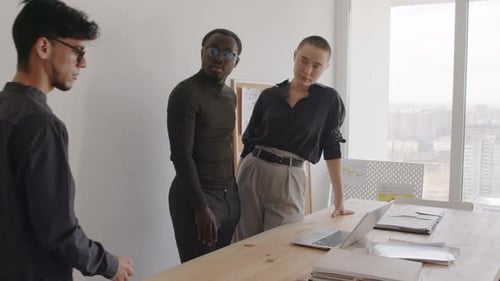 Young People Working In Team